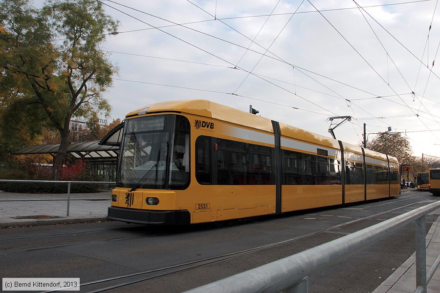 Straßenbahn Dresden - 2531
/ Bild: dresden2531_bk1310160099.jpg