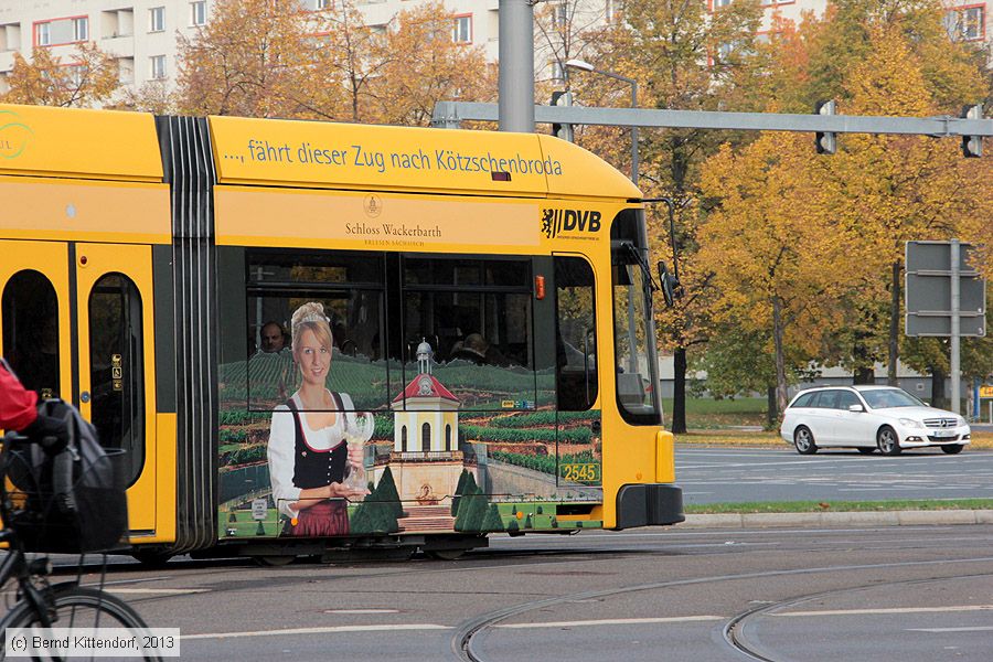 Straßenbahn Dresden - 2545
/ Bild: dresden2545_bk1310160101.jpg