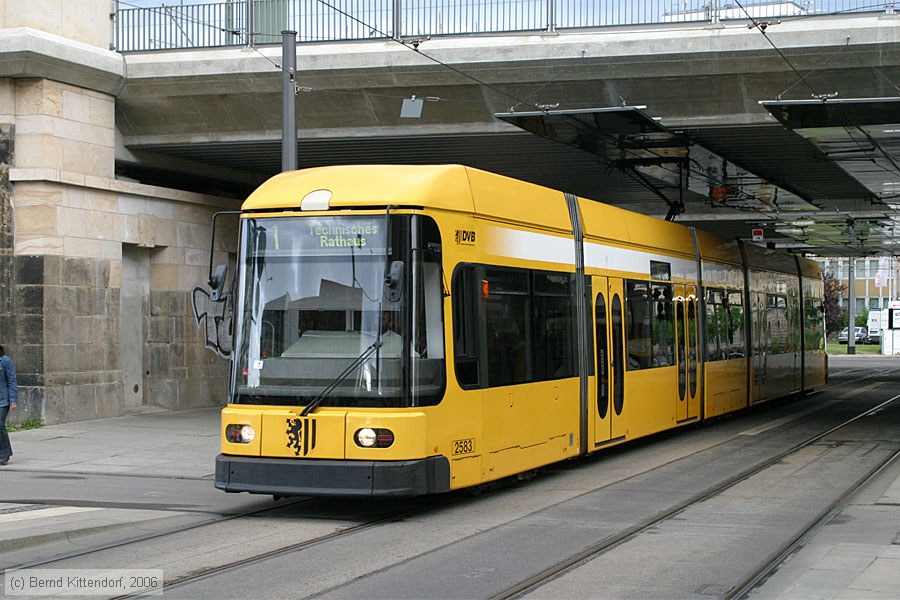 Straßenbahn Dresden - 2583
/ Bild: dresden2583_bk0605130267.jpg