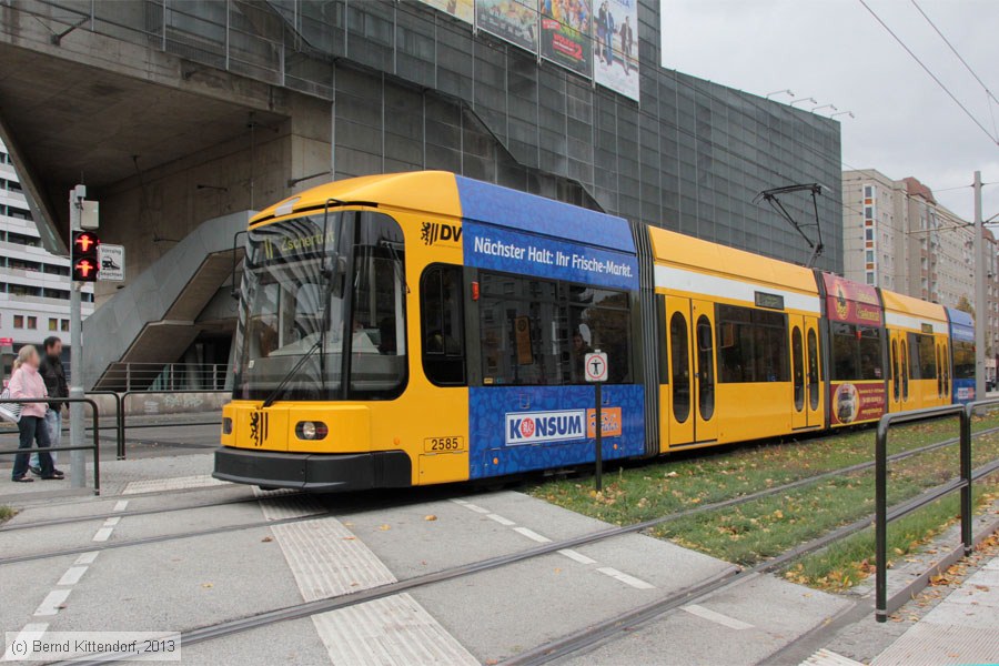 Straßenbahn Dresden - 2585
/ Bild: dresden2585_bk1310180146.jpg