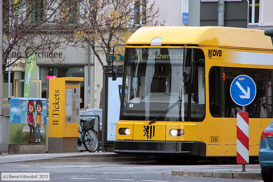 Straßenbahn Dresden - 2590
/ Bild: dresden2590_bk1310160082.jpg