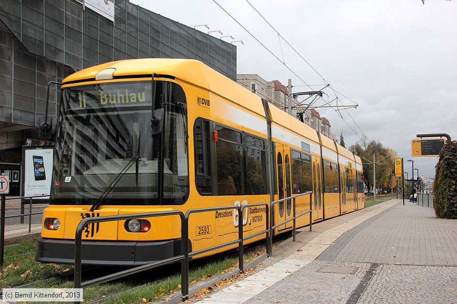 Straßenbahn Dresden - 2593
/ Bild: dresden2593_bk1310180133.jpg