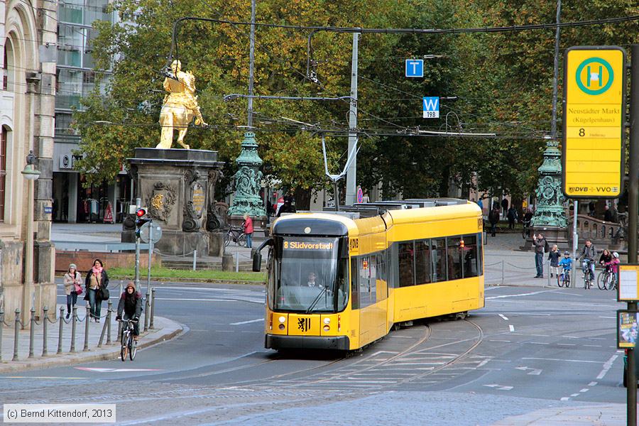 Straßenbahn Dresden - 2608
/ Bild: dresden2608_bk1310140043.jpg