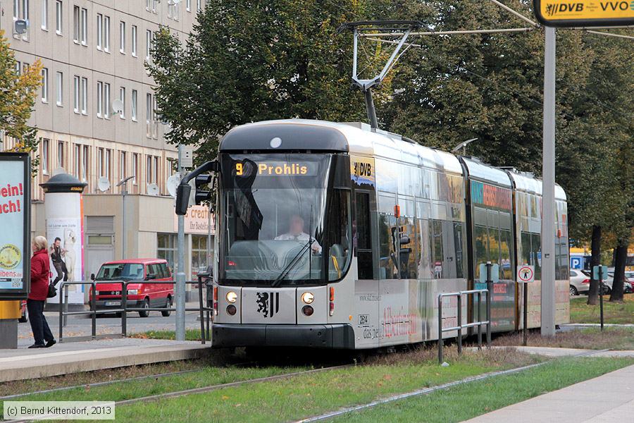 Straßenbahn Dresden - 2614
/ Bild: dresden2614_bk1310140023.jpg