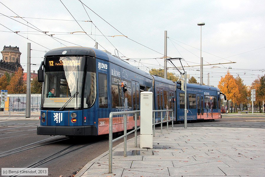 Straßenbahn Dresden - 2616
/ Bild: dresden2616_bk1310160093.jpg