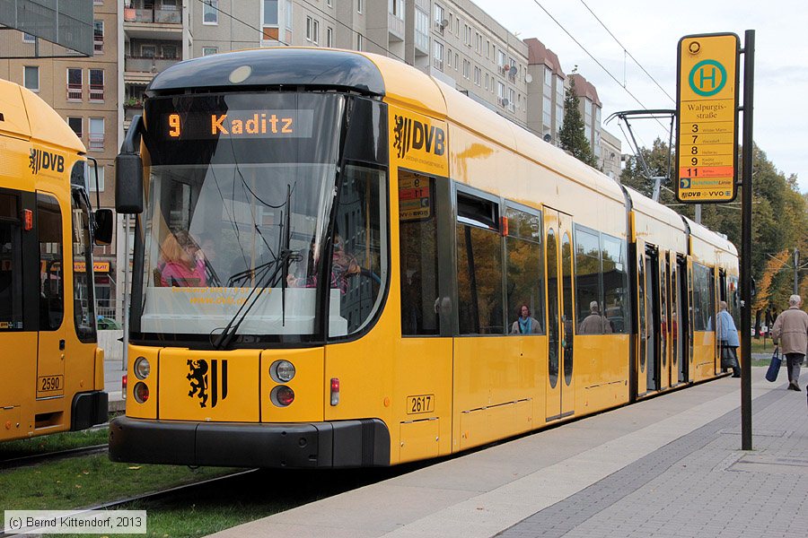 Straßenbahn Dresden - 2617
/ Bild: dresden2617_bk1310140030.jpg