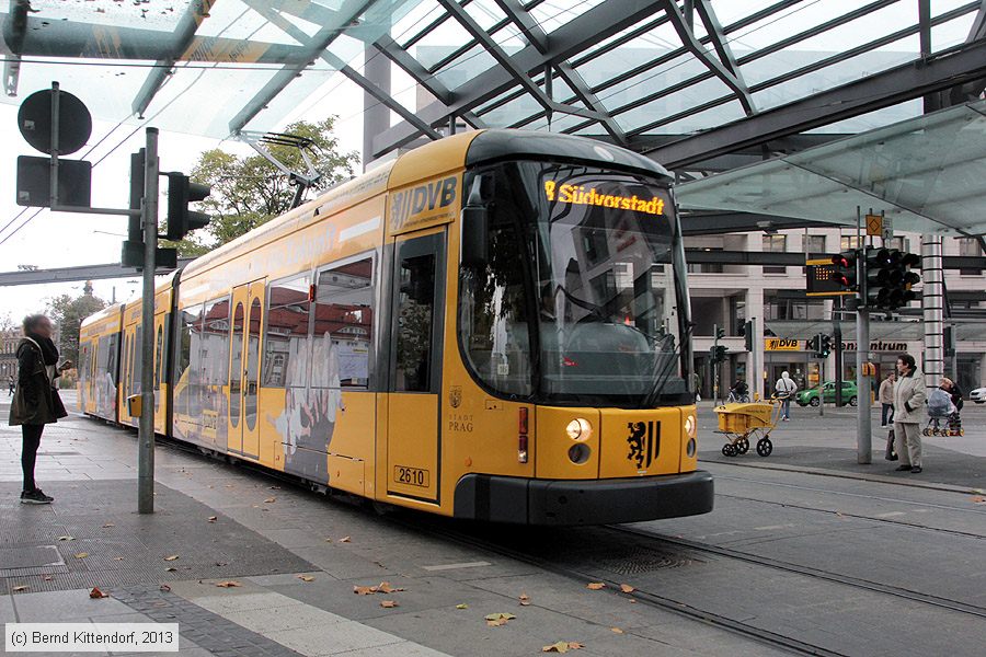 Straßenbahn Dresden - 2610
/ Bild: dresden2610_bk1310180062.jpg