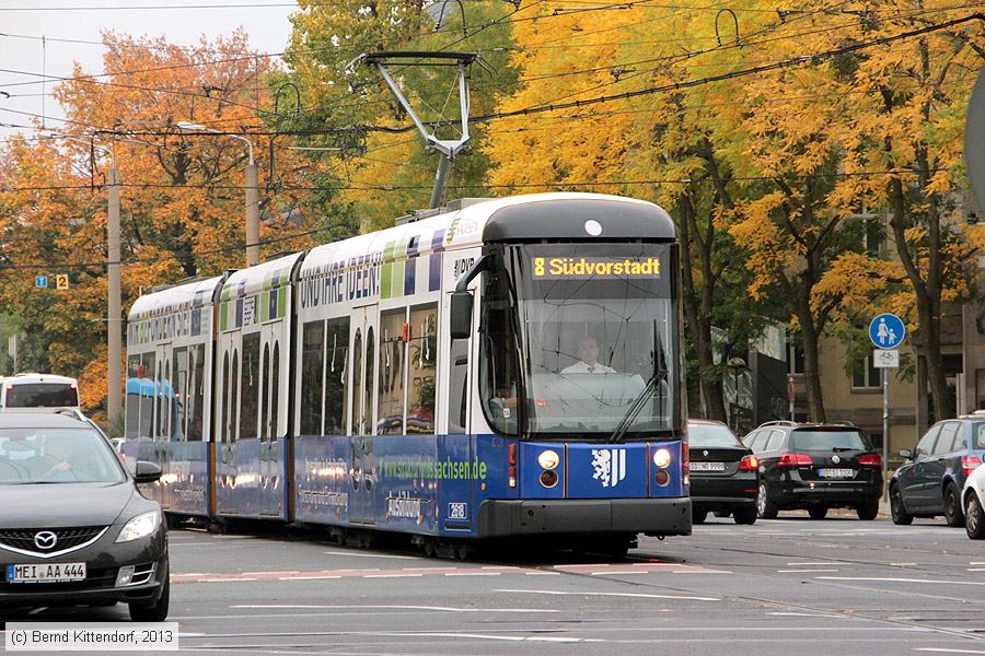 Straßenbahn Dresden - 2618
/ Bild: dresden2618_bk1310160083.jpg