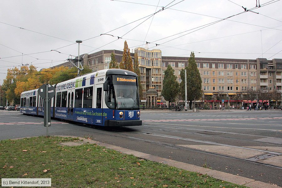 Straßenbahn Dresden - 2618
/ Bild: dresden2618_bk1310160084.jpg