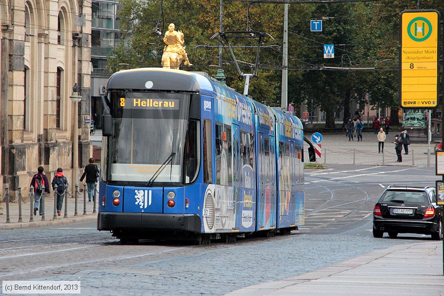 Straßenbahn Dresden - 2621
/ Bild: dresden2621_bk1310140062.jpg