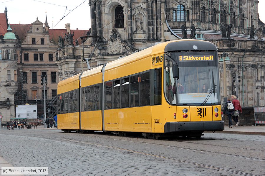 Straßenbahn Dresden - 2623
/ Bild: dresden2623_bk1310140088.jpg