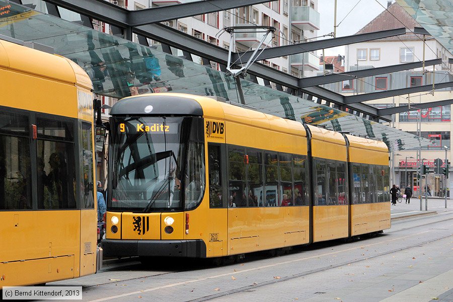 Straßenbahn Dresden - 2623
/ Bild: dresden2623_bk1310180059.jpg