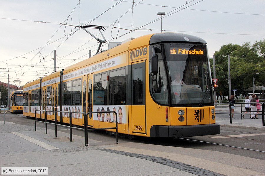 Straßenbahn Dresden - 2626
/ Bild: dresden2626_bk1208160095.jpg