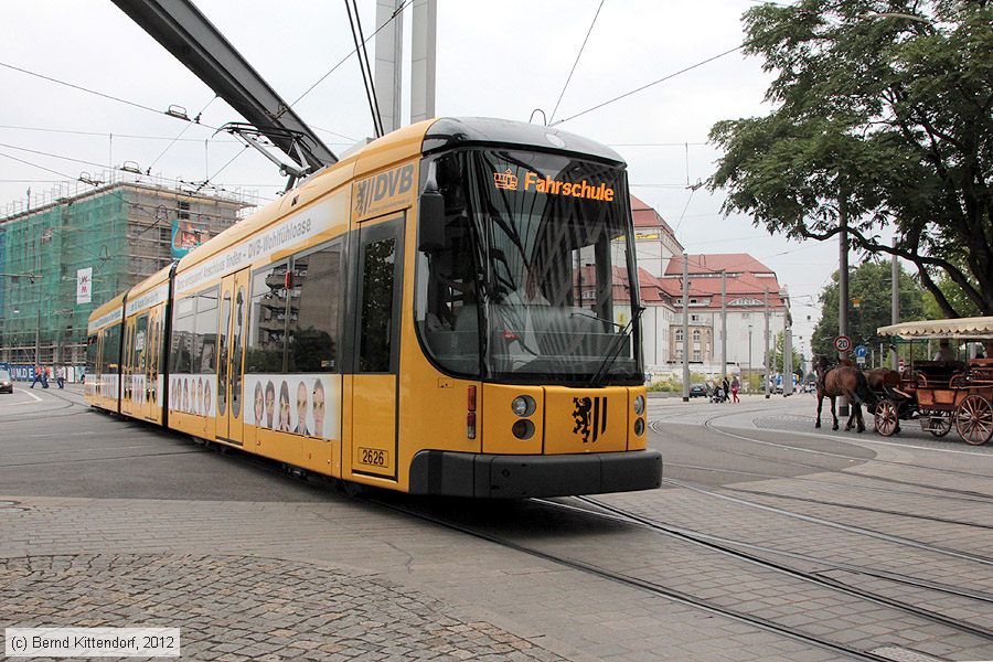 Straßenbahn Dresden - 2626
/ Bild: dresden2626_bk1208160117.jpg