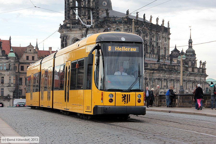 Straßenbahn Dresden - 2626
/ Bild: dresden2626_bk1310140086.jpg