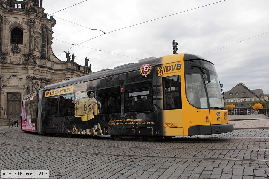 Straßenbahn Dresden - 2622
/ Bild: dresden2622_bk1310140105.jpg