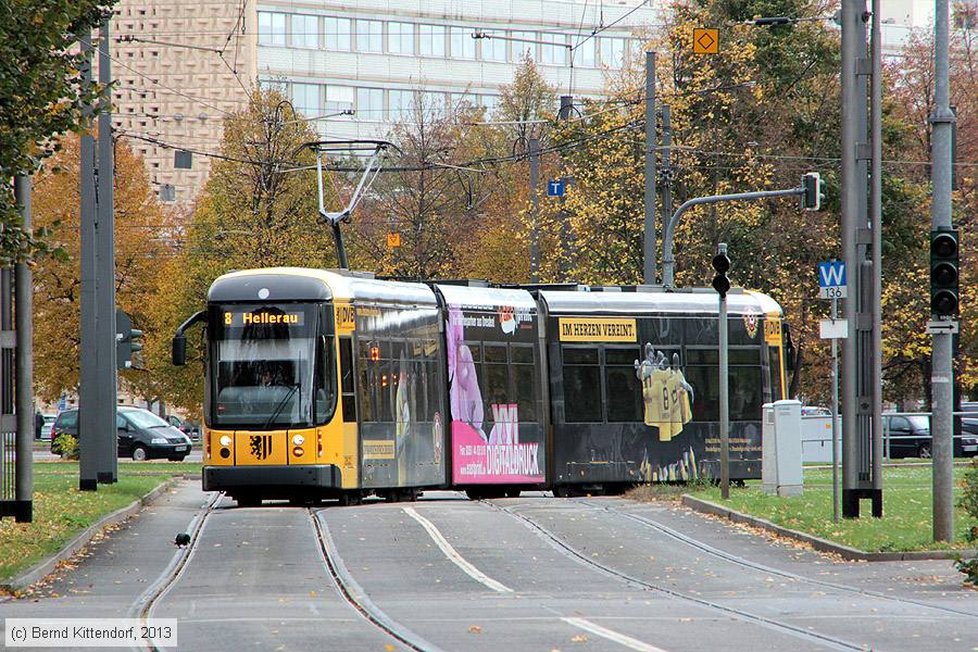 Straßenbahn Dresden - 2622
/ Bild: dresden2622_bk1310180025.jpg