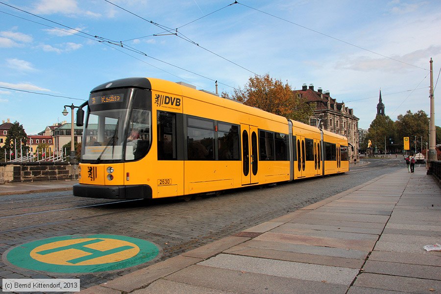 Straßenbahn Dresden - 2630
/ Bild: dresden2630_bk1310140050.jpg