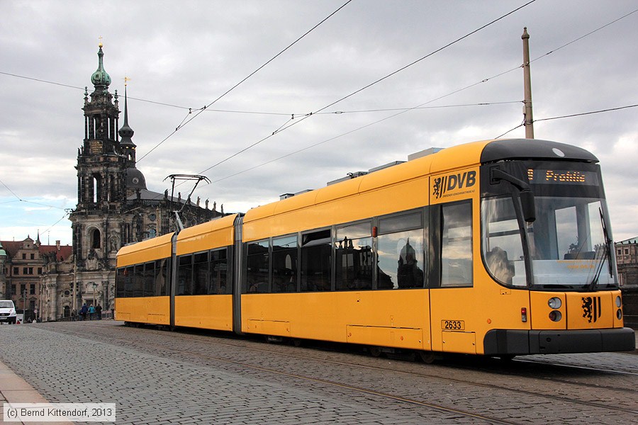 Straßenbahn Dresden - 2633
/ Bild: dresden2633_bk1310140081.jpg