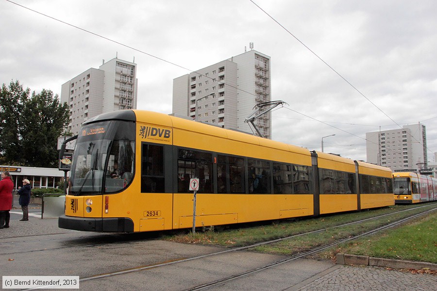 Straßenbahn Dresden - 2634
/ Bild: dresden2634_bk1310180122.jpg