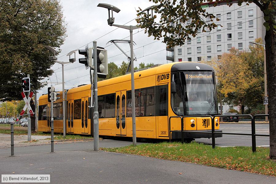 Straßenbahn Dresden - 2639
/ Bild: dresden2639_bk1310180152.jpg