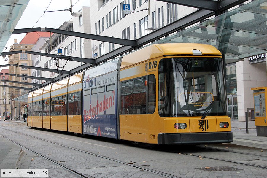 Straßenbahn Dresden - 2718
/ Bild: dresden2718_bk1310180074.jpg