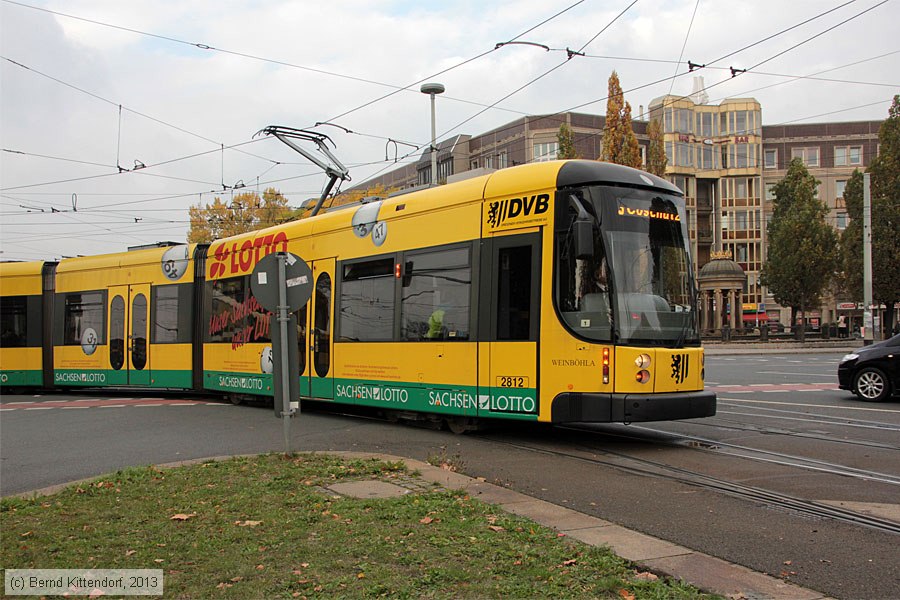 Straßenbahn Dresden - 2812
/ Bild: dresden2812_bk1310160055.jpg