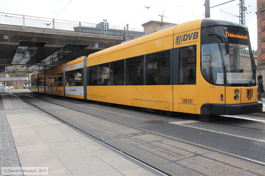 Straßenbahn Dresden - 2815
/ Bild: dresden2815_bk1310140141.jpg