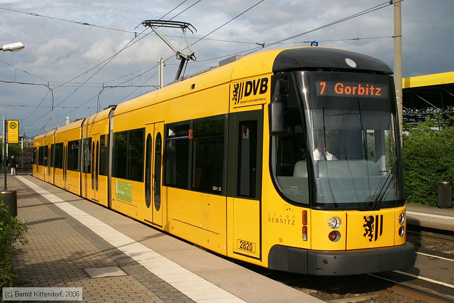Stra&szlig;enbahn Dresden - 2820
/ Bild: dresden2820_bk0605130231.jpg