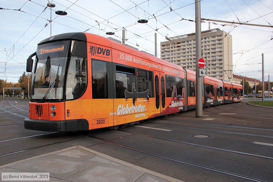 Straßenbahn Dresden - 2820
/ Bild: dresden2820_bk1310140317.jpg