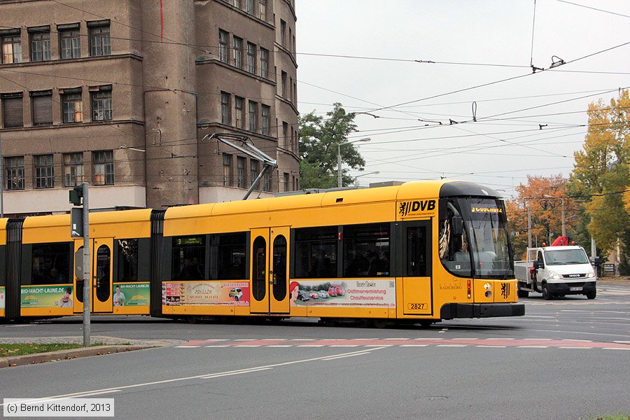 Straßenbahn Dresden - 2827
/ Bild: dresden2827_bk1310160079.jpg