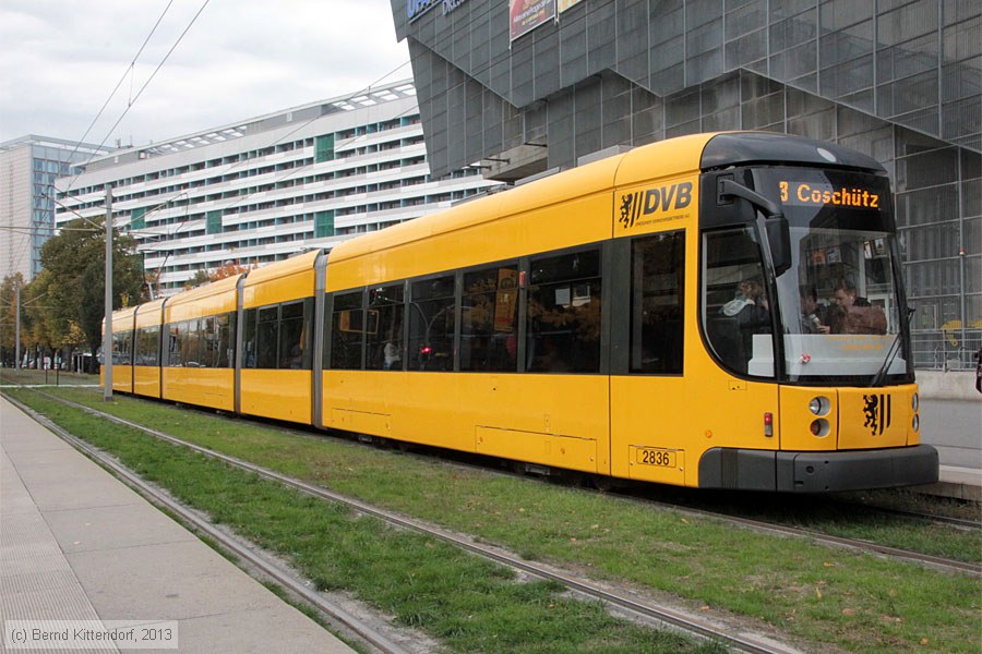 Straßenbahn Dresden - 2836
/ Bild: dresden2836_bk1310140004.jpg