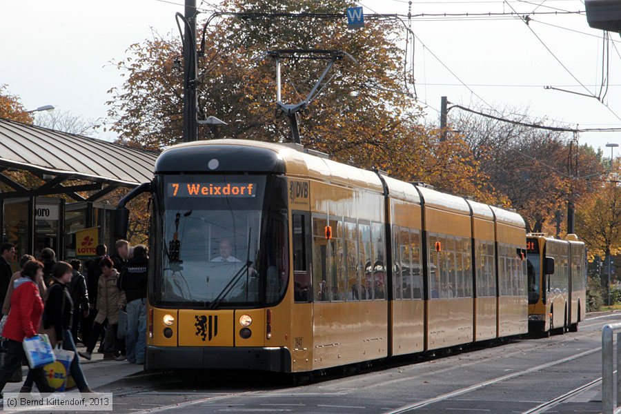 Stra&szlig;enbahn Dresden - 2843
/ Bild: dresden2843_bk1310140300.jpg
