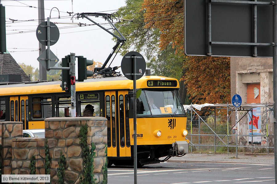 Straßenbahn Dresden - 224 261
/ Bild: dresden224261_bk1310160066.jpg
