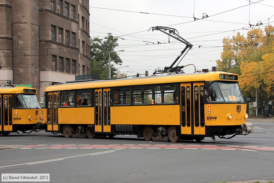 Straßenbahn Dresden - 224 261
/ Bild: dresden224261_bk1310160070.jpg