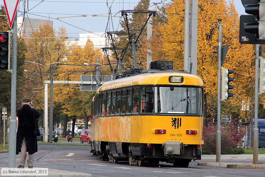Straßenbahn Dresden - 244 020
/ Bild: dresden244020_bk1310160107.jpg