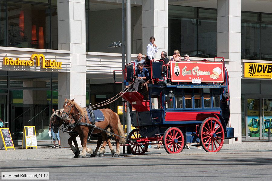 Pferdeomnibus Dresden - Rundfahrt
/ Bild: dresdenanlagen_bk1208180136.jpg