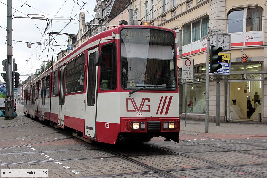 Stra&szlig;enbahn Duisburg - 1038
/ Bild: duisburg1038_bk1309020050.jpg