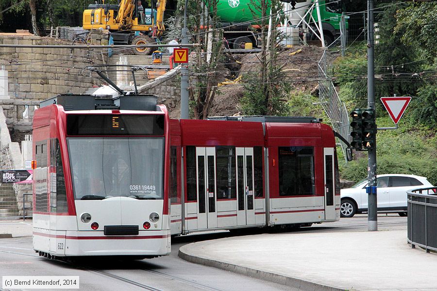 Straßenbahn Erfurt - 622
/ Bild: erfurt622_bk1408050067.jpg