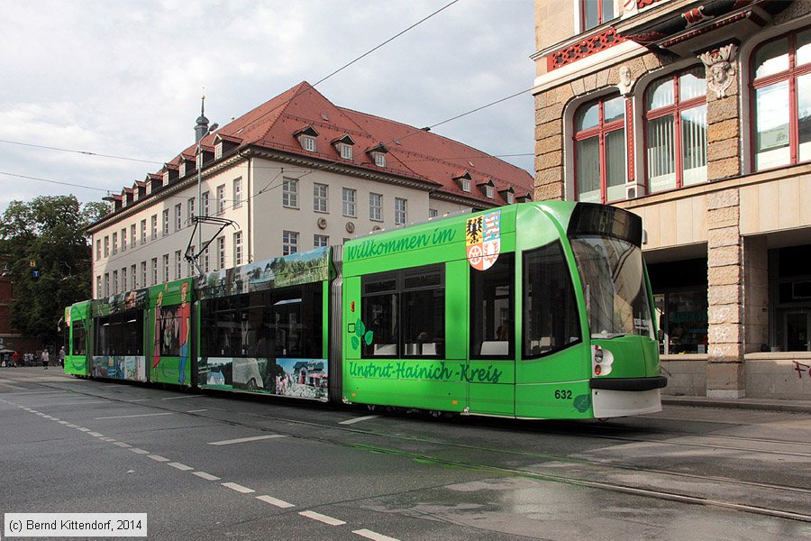 Straßenbahn Erfurt - 632
/ Bild: erfurt632_bk1408030303.jpg