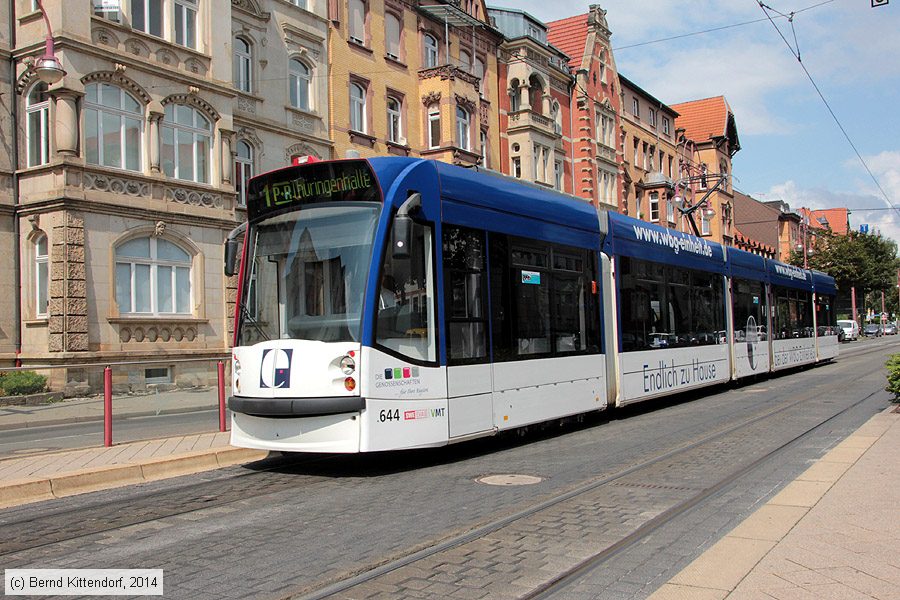 Straßenbahn Erfurt - 644
/ Bild: erfurt644_bk1408050214.jpg