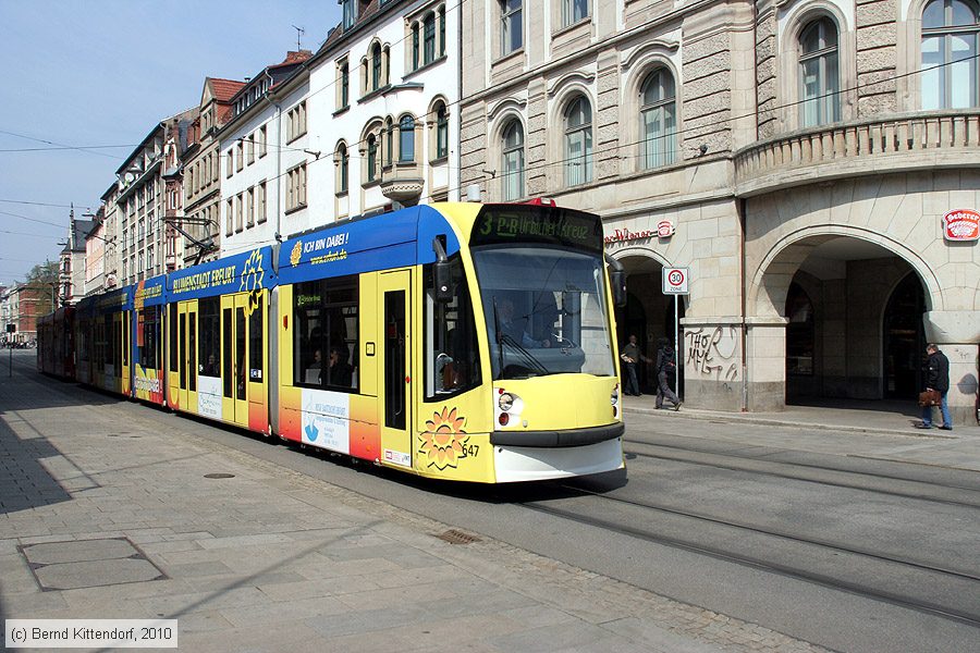 Straßenbahn Erfurt - 647
/ Bild: erfurt647_bk1004130151.jpg