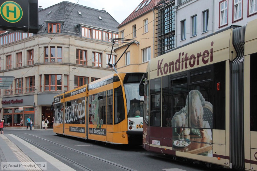 Straßenbahn Erfurt - 702
/ Bild: erfurt702_bk1408060229.jpg