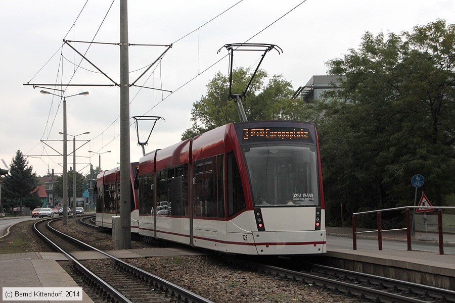 Straßenbahn Erfurt - 723
/ Bild: erfurt723_bk1408050040.jpg