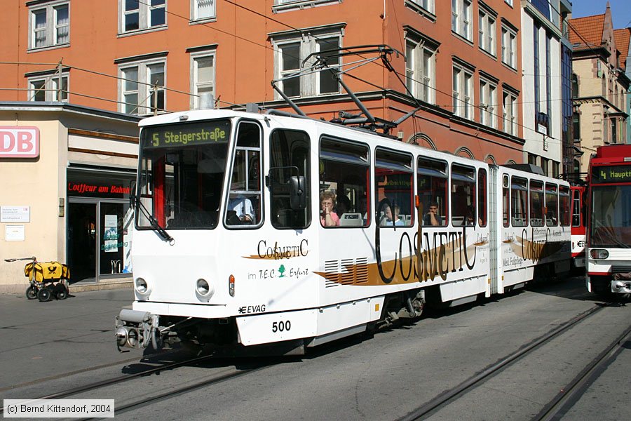 Straßenbahn Erfurt - 500
/ Bild: erfurt500_e0006178.jpg