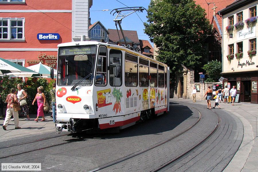 Straßenbahn Erfurt - 515
/ Bild: erfurt515_cw001260.jpg