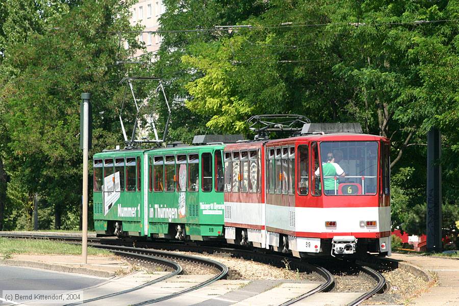 Straßenbahn Erfurt - 519
/ Bild: erfurt519_e0006247.jpg