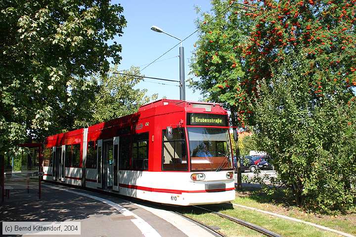 Straßenbahn Erfurt - 610
/ Bild: erfurt610_e0006187.jpg