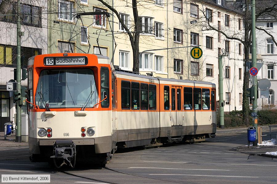 Straßenbahn Frankfurt (Main) - 656
/ Bild: frankfurtmain656_bk0603060043.jpg