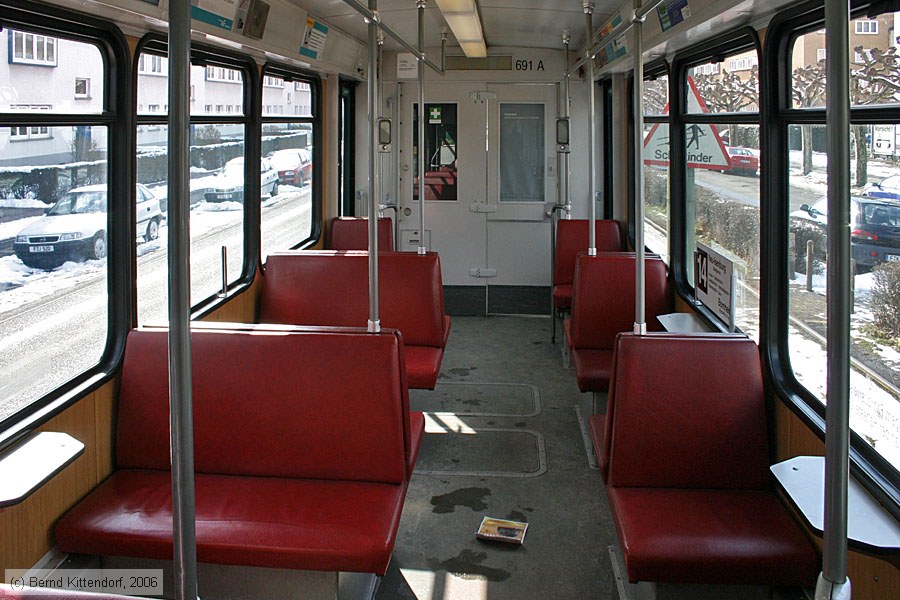 Stra&szlig;enbahn Frankfurt (Main) - 691 - Innenansicht
/ Bild: frankfurtmain691_bk0603060127.jpg